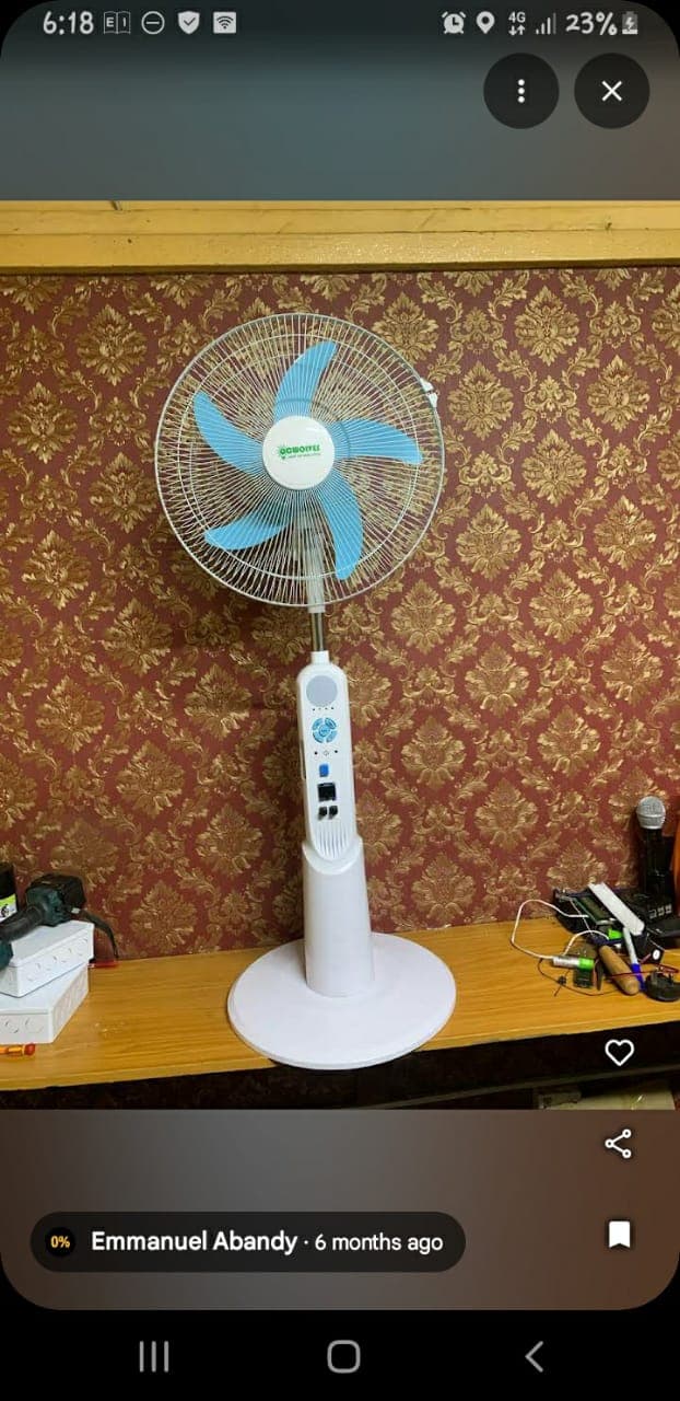 Mobile Controlled Smart Fan